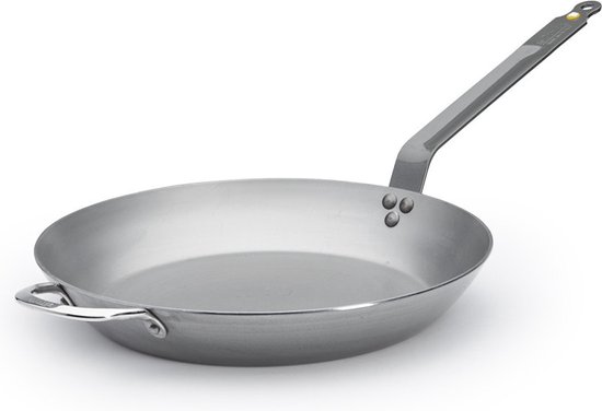 DeBuyer Mineral B Element pfas-vrije en teflon vrije koekenpan